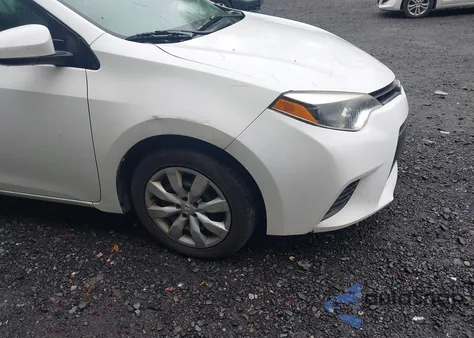 2016 Toyota Corolla Le z USA, uszkodzony, nr VIN 2T1BURHE7GC659548